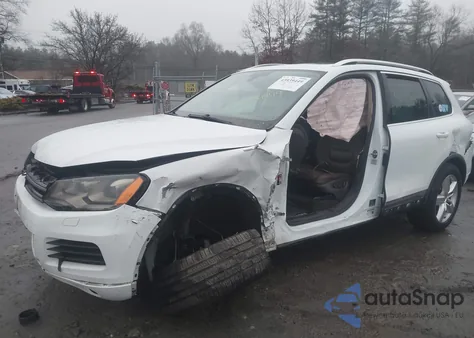 2013 Volkswagen Touareg Tdi Lux из США, поврежденный, VIN WVGEP9BP0DD003331